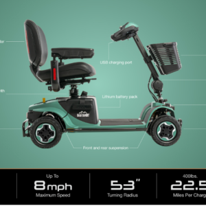 Baja Mobility Bandit 4-Wheel-40AH Lithium Ion Battery - Fayetteville, AR $3,970