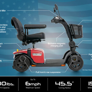 Pride Victory Platinum 4-Wheel Mobility Scooter - Fayetteville, AR $2,849