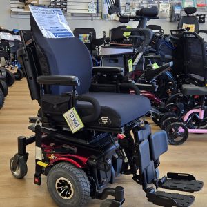 Certified Reconditioned 2024 Jazzy J6 Power Wheelchair – Power Tilt & Leg Rests - Fayetteville, AR – $3,195